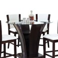 thumbnail image 2 of Beautiful Counter Height Table With Pedestal, Espresso Brown, 2 of 4