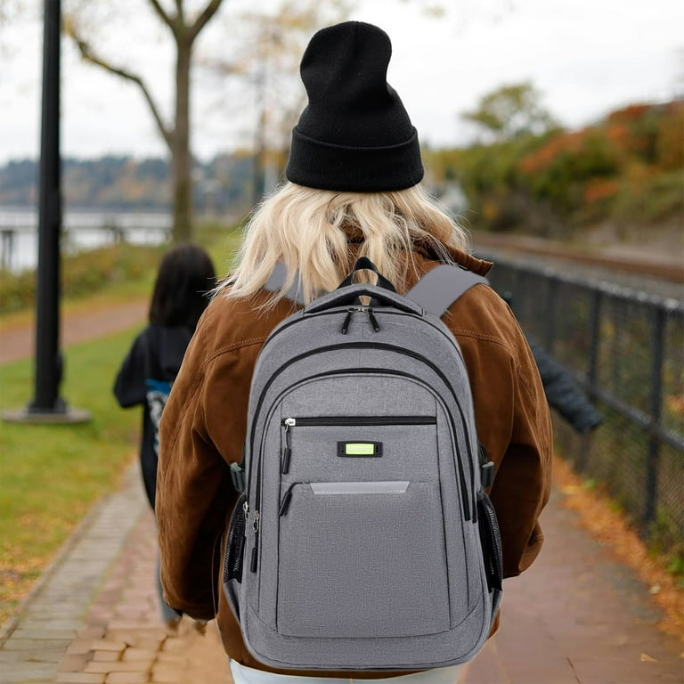 16 Inch Laptop Backpack for Men and Women - Slim Travel Computer Bag with Large Capacity, Comfortable Shoulder Straps, Water Resistant Fabric for College, Office, and Outdoor Use - Walmart.com 16 Inch Laptop Backpack for Men and Women - Slim Travel Computer Bag with Large Capacity, Comfortable Shoulder Straps, Water Resistant Fabric for College, Office, and Outdoor Use - Walmart.com