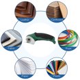 thumbnail image 4 of Tijeras Eléctricas Inalámbricas Cortador de Tela Recargable de 240RPM para Mantas Cuerdas de Papel Kraft de Cuero ANGGREK  Otros, 4 of 8