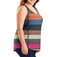 thumbnail image 3 of Wzzjkit Débardeurs pour Femmes Mode Été Décontracté Imprimé Ample Taille Col Rond Camisoles, 3 of 6