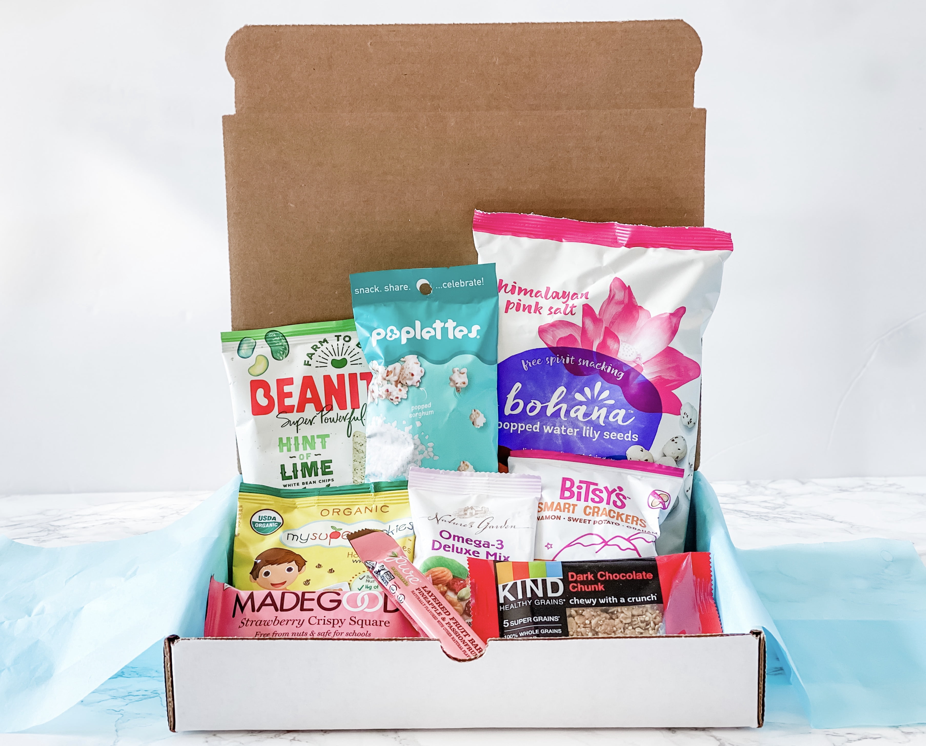 One-Time Healthy Snack Box – Variety pack for Families, Kids, Office, or Gifting