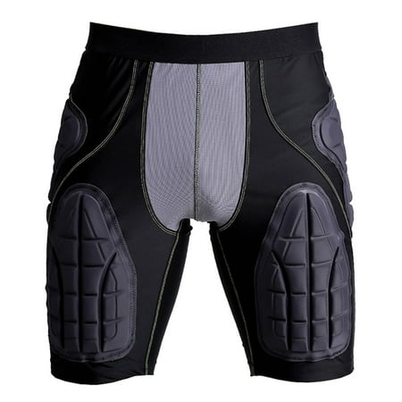1Storm Men Nylon Anti-Collision Shorts Pants Football Baseball Basketball Bike Rugby Snowboard Ski Volleyball Padded Protective Gear