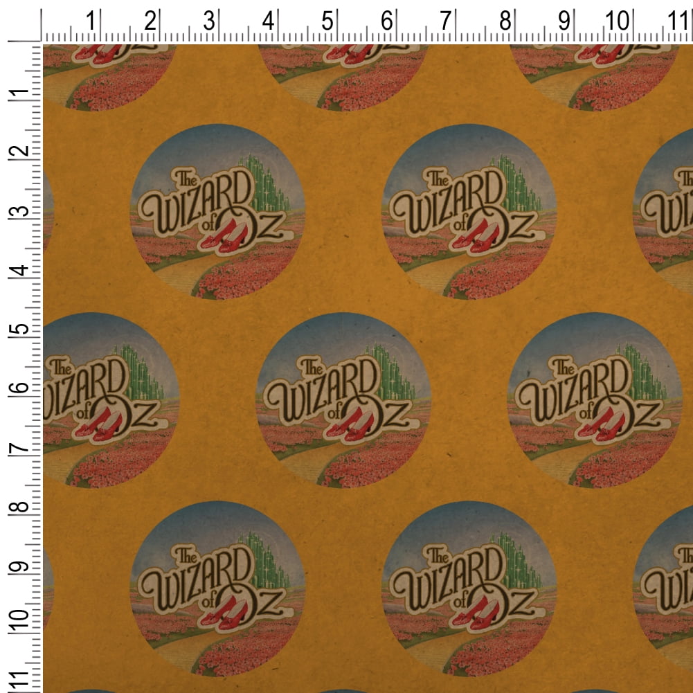 The Wizard of Oz Ruby Slippers Logo Premium Kraft Roll Gift Wrap Wrapping Paper