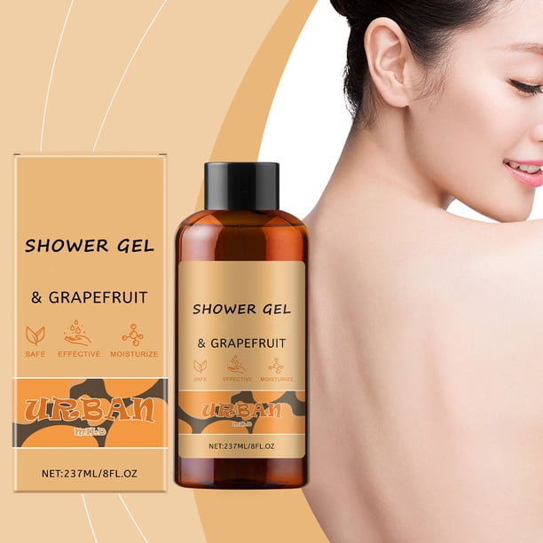 Gel de ducha de rosa jazmín | Gel de baño con fragancia de larga duración | Control de aceite | Espuma nutritiva densa | Limpieza suave | Aroma floral | 237ml | 1 Paquete