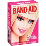 Band-Aid Bandages Barbie Assorted, 20 CT (Pack of 6)