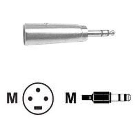 UPC: 0728736014367 | Hosa Technology GXP-246 Hosa XLR to TRS Adapter – 1 x XLR Male Audio – 1 x Male