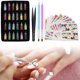 thumbnail image 5 of Nail Art Glitter Powder DIY decoración pegatina pinzas Nail Art Pen manicura conjunto de herramientas, 5 of 8