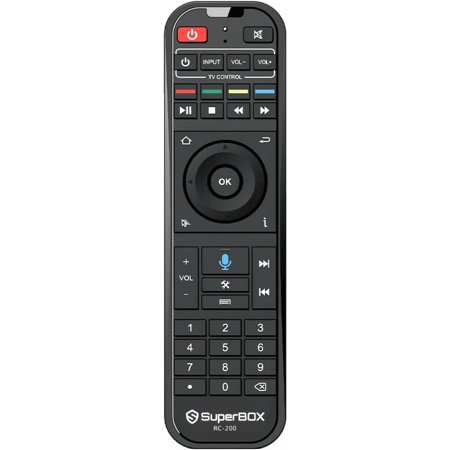 Original SuperBox S5 pro Remote Control with Voice Command and Bluetooth 2025