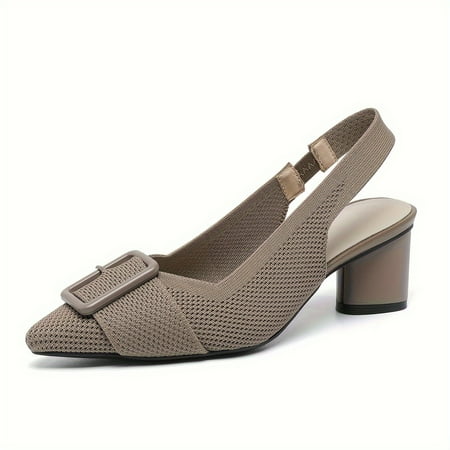 

Women s Fashionable Patent Slingback High Heels -Leather Sandals with Ankle Strap