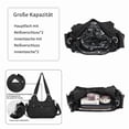 thumbnail image 4 of Women Wallet Adjustable Shoulder Strap Crossbody Bag Single Shoulder Bag Soft Multi Pocket, 4 of 5
