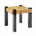 thumbnail image 2 of Elk Home 24-Inch Wide Bromo Accent Table, Contemporary, Natural Burl, 2 of 2