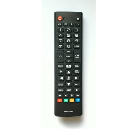 New AKB74915305 Remote Control for LG TV's 43UH6030 43UH6100 43UH6500 49UH6030 Black Color 1 Piece