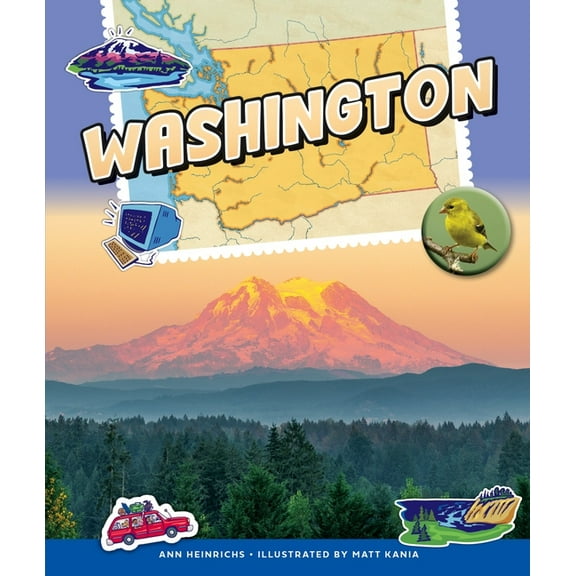 USA Travel Guides Washington, (Hardcover)