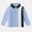Light Blue, variant on Toddler Boys Polo Shirt,with Patchwork School Uniform Long Sleeve Autumn Winter Shirts Light Blue 3-4Years