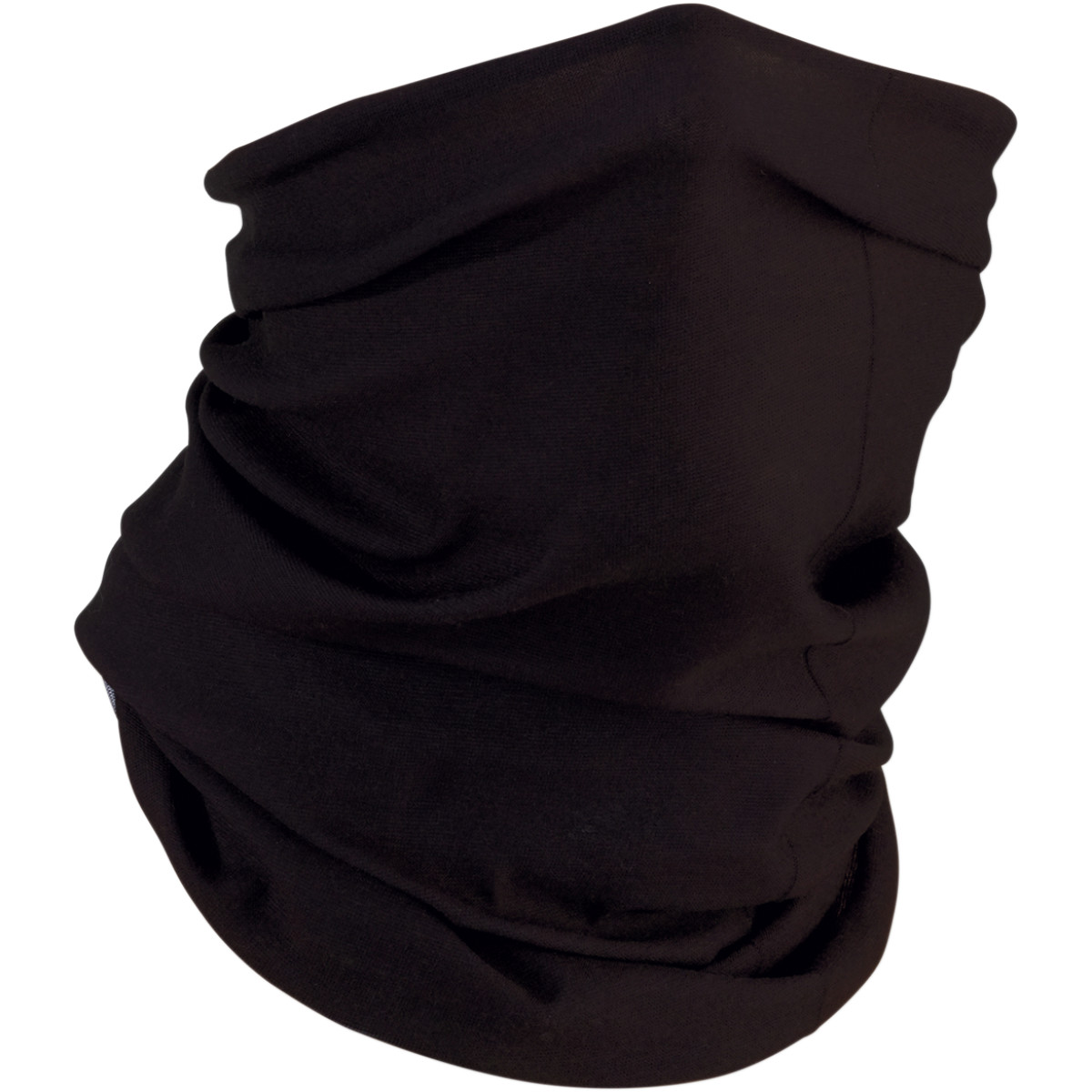 Z1R Neck Gaiter Fleece Pullover (Solid Black, One Size Fits Most