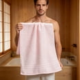 thumbnail image 4 of AUNVITO 100% Cotton Bath Towels, Light Weight, Soft, Super Absorbent and Fast Drying, No Fading Multipurpose Use for Sports, Swimming, Travel, Fitness, Yoga, Multicolor, 4 of 7
