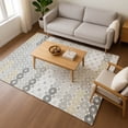 thumbnail image 7 of Addison Rugs Mayfield Premium Machine Washable Transitional Geometric Gray Rectangle Rug, 8' x 10', 7 of 7
