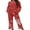Christmas Snowflake, variant on Michellecmm Women Christmas Pajamas Set Print Lapel Neck Button-up Long Sleeve Tops Long Pants Loungewear Outfit