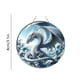 thumbnail image 3 of Printed Christmas Ornament Round Porcelain Christmas Ornaments Christmas Tree Decorations For Home Holidays, 3 of 6