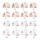 thumbnail image 5 of Billuyoard 3 Unids/Kit Correa Aleación De Zinc Arnés Ajustable Reutilizable Lavable Casa Animal Accesorios Rojo S 1x120cm Type3 NO3, 5 of 6