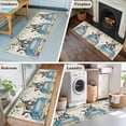 thumbnail image 5 of Runner Rugs 2x6 Ft, Animals Flowers Non Slip Area Rugs for Kitchen Bedroom Entryway, Weeping Spring Floral Elegant Pastoral Rustic Washable Carpet Runner Rug Floor Mats for Bedroom Home Decor, 5 of 8