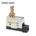 thumbnail image 2 of Interruptor de límite de montaje en panel Uxcell D4MC-5020 1NC+1NO con plunger rodante, 2 of 5