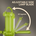 thumbnail image 4 of Ganfancp Luz de Camping de Emergencia Iluminación Multi Funcional Recargable Luz de Ambiente Portátil Luz de Camping Al Aire Libre Ofertas Flash Liquidación 1*Lámpara, 1*Caja, 1*Cable de Carga, 4 of 6