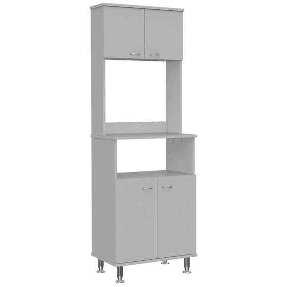 Mueble Alacena de Madera Excelsior 4 Puertas Fenix Blanco