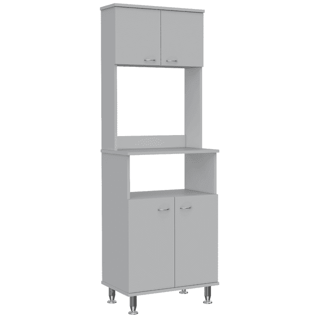 Mueble Alacena de Madera Excelsior 4 Puertas Fenix Blanco