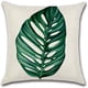 thumbnail image 2 of Advancent Fundas de cojines de hojas de lino para un ambiente relajante Fundas de cojines de sofá elegantes Funda de almohada cómoda Decoración del hogar estilo 4, 2 of 6