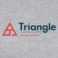 thumbnail image 3 of CafePress - Triangle Education Foundation Tagline Long Sleeve T Shirt - Womens Baseball Tee, 3 of 4