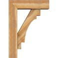 thumbnail image 3 of Ekena Millwork 8"W x 28"D x 40"H Merced Block Rough Sawn Bracket w/ Offset Brace, Western Red Cedar, 3 of 25
