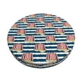 thumbnail image 2 of Lsque Popcorn Round Bar chair cushion covers Velvet Fabric Premium Comfort Protects from Scratches and Stains for 14-17 Inch Chair- 14 inch, 2 of 7