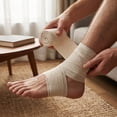 thumbnail image 4 of Elasticated Sports Bandage for Injury Support and Flexibility – Reusable Stretchable Injury Wrap for Wrists Ankles Elbows and Knees with Breathable Elastic Material, 4 of 7