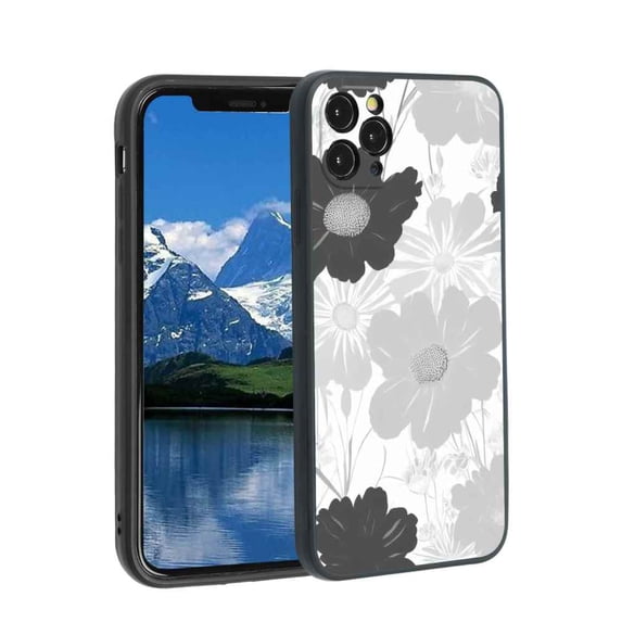 Flowers-354 Phone Case, Degined for iPhone 11 Pro Case Men Women, Flexible Silicone Shockproof Case for iPhone 11 Pro
