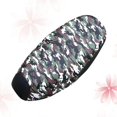 thumbnail image 3 of PU Leather Waterproof Cycling Scooter Seat Pad Comfortable Motorcycle Saddle Cover Seat Cushion Protector- Size XL (Camouflage Green), 3 of 3