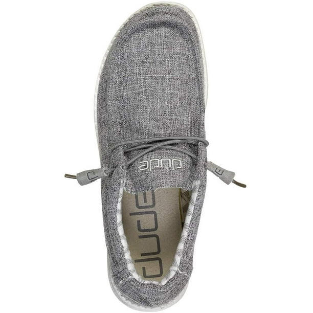 Hey Dude Shoes~Natural Clay Wally Linen