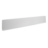 Universal Cultured Marble Side Splash, 21.5-Inch, Solid White, Improved Pack – Design House, 550905