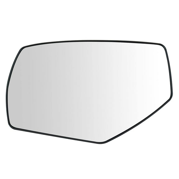 TRQ Mirror Glass with Backing Plate Driver Side Left LH for 14-15 GM MGA08508