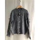 thumbnail image 1 of Suéter con lazo gris para mujer, cárdigan de punto de Mohair suave y alto con temperamento, abrigo fragante, Tops informales coreanos 2024, 1 of 5
