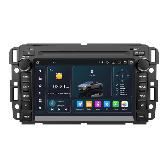 Radio estéreo de coche SWTNVIN para GMC Sierra Yukon Chevrolet