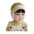 thumbnail image 3 of WOLLED Boys Girls Cute Woolen Hat Toddler Newborn Winter Knitted Cap 2M-2Y Kids Thickened Wool Cap, 3 of 10