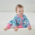 thumbnail image 4 of Bellafa Unisex Babies' and Toddlers' Snug-Fit Cotton Footed and Footless Pajamas 2-way Zipper Girls Romper Sleeper, 4 of 10