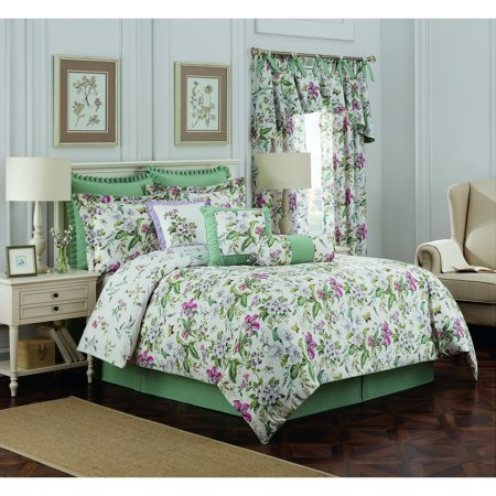 UPC 048975016985 product image for Royal Heritage Williamsburg Palace Green 4-Piece Full Comforter Set | upcitemdb.com