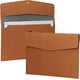 thumbnail image 2 of Carpeta, maletín A4 de cuero de PU, organizador de archivos, estuche para sobres, portafolios, estuche para tableta con cierre magnético para el hogar, escuela, oficina, papelería, marrón, 2 of 5