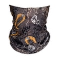 thumbnail image 1 of Top Headwear Face Covering Neck Gaiter - Green Paisley, 1 of 2
