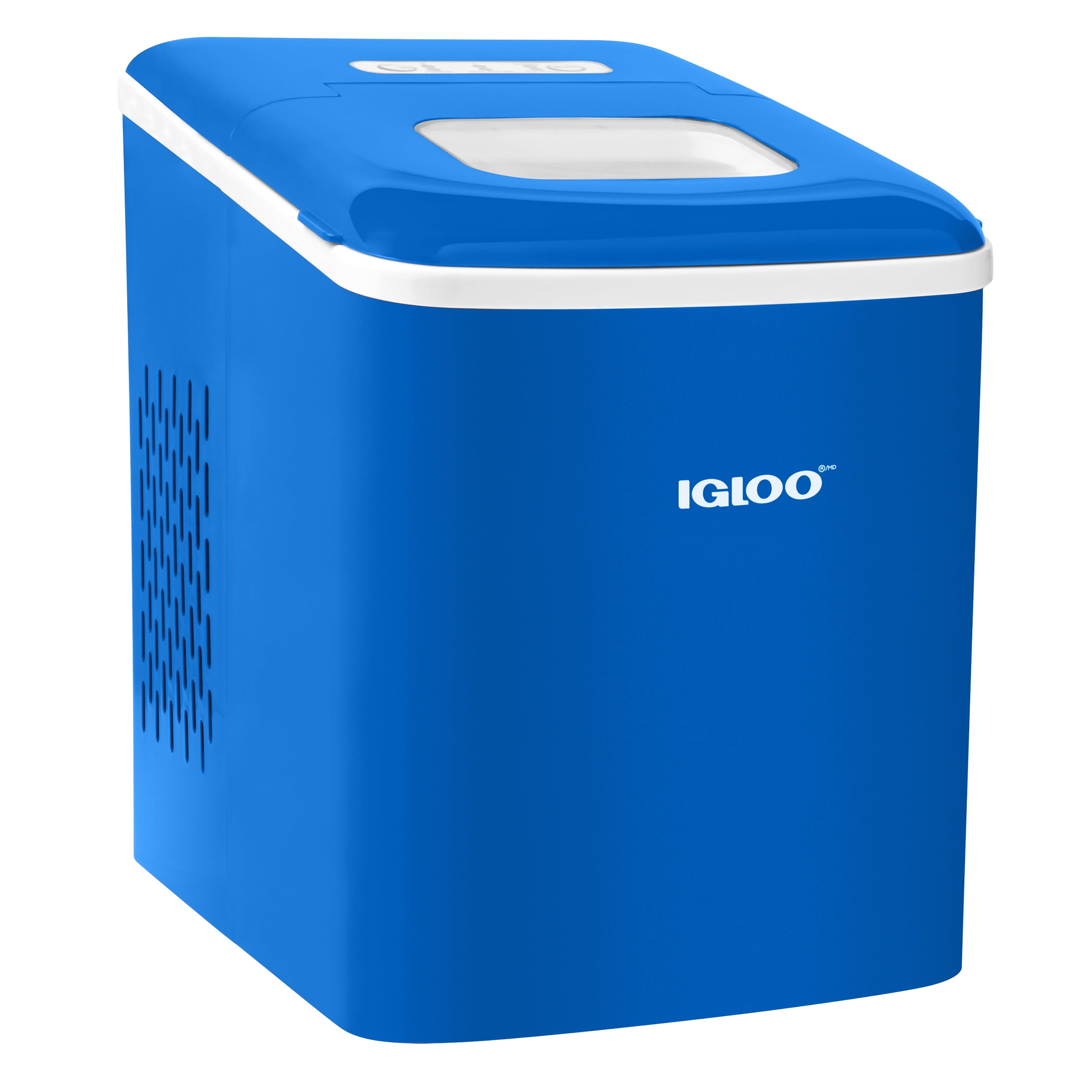 Igloo ICEBNH26BL Maker Machine, 26 Pounds in 24 Hours, 9 Cubes Ready in