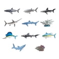 thumbnail image 4 of Juego de animales, figuras de animales de simulación, colección de juguetes educativos de ciencia ornamental, modelo de figuras de animales realistas, CUTICAT  Juguetes de simulación, 4 of 8