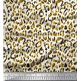 thumbnail image 1 of Soimoi Cotton Voile Fabric Leopard Animal Skin Printed Craft Fabric by The Yard 56 Inch Wide, 1 of 1