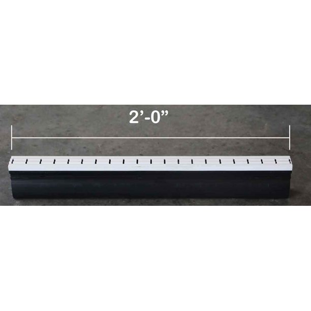 DeckODrain Pool Deck Drainage Channel Extender Piece 11/2 W x 31/4